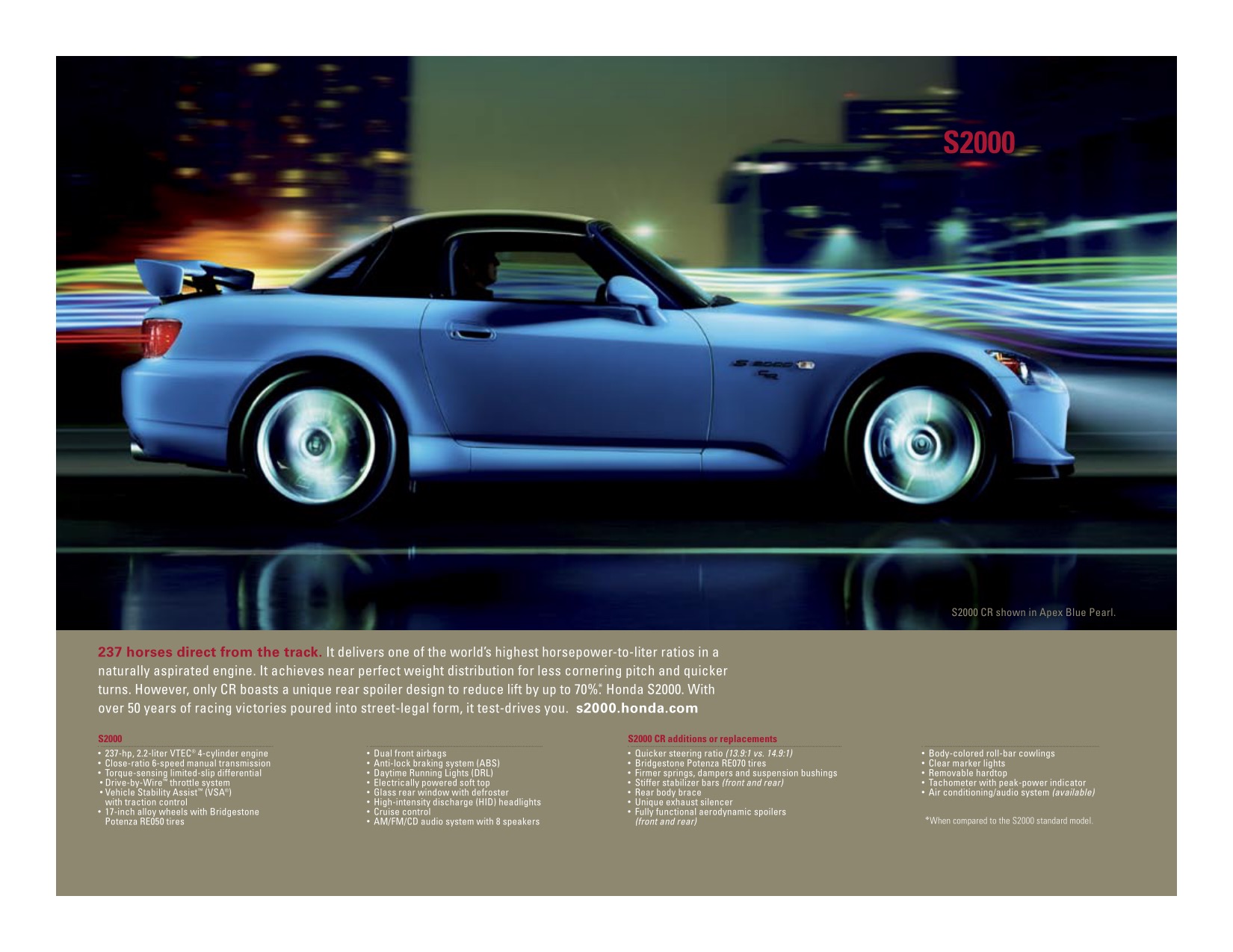 2009 Honda Brochure Page 6